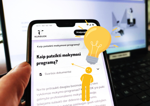 Kviečiame į mokymus, kaip paruošti ir pateikti programas KURSUOK