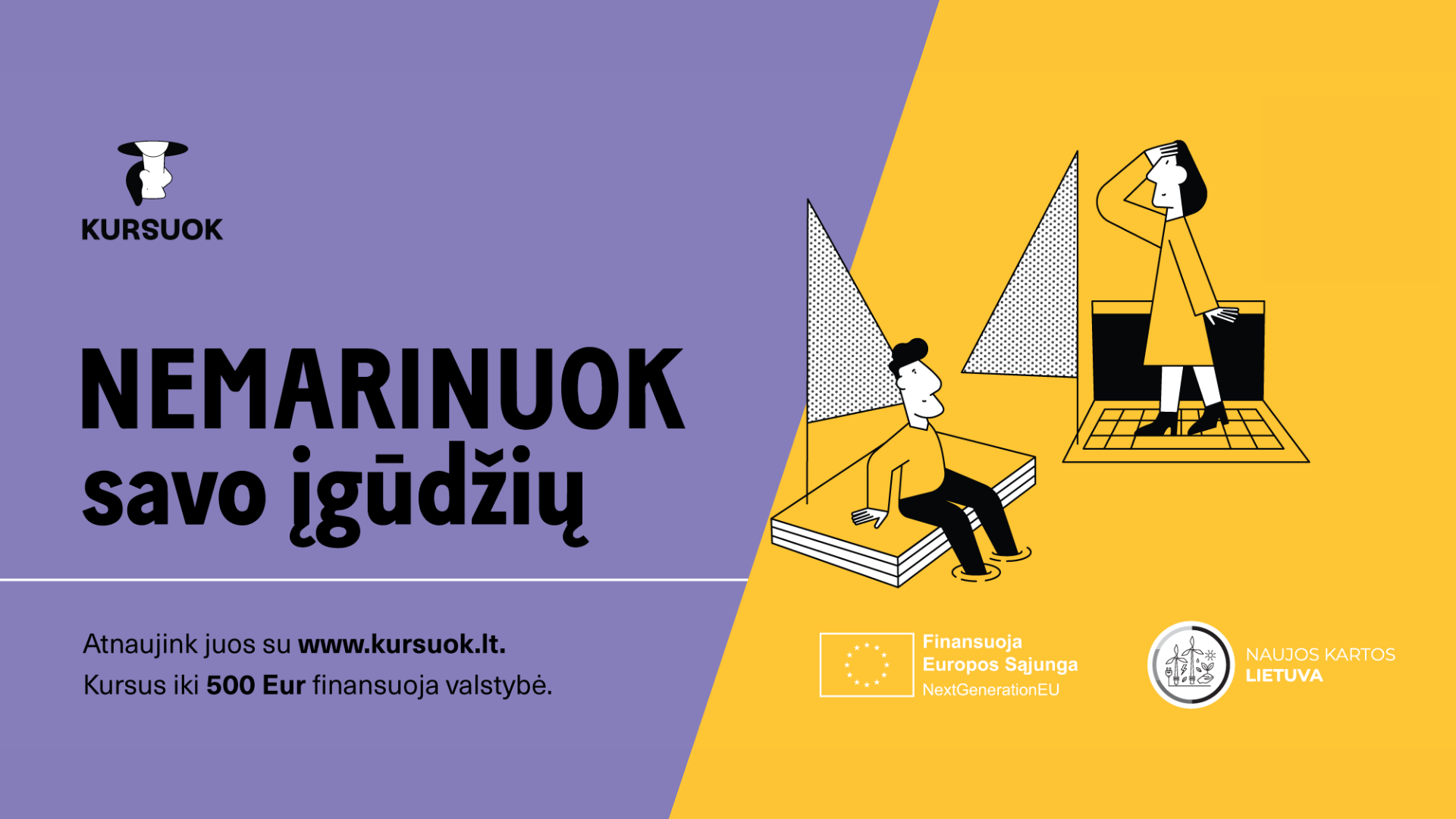 Kviečiame stebėti „Kursuok“ spaudos konferenciją!